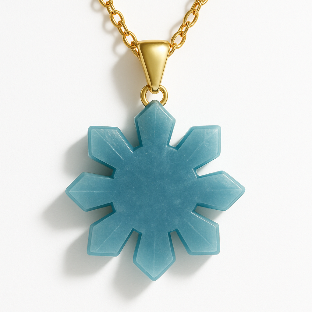 Handmade Filipino Gold  with Jade Sun Necklace