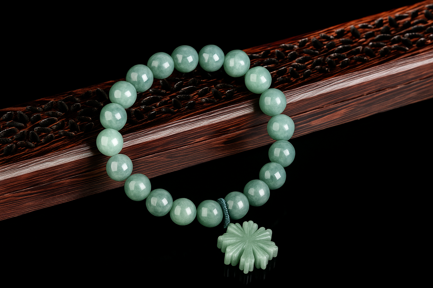 Handmade Filipino Jade Sun Bracelet – Adjustable Jewelry