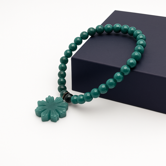 Handmade Filipino Jade Sun Bracelet – Adjustable Jewelry